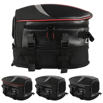 

Motorcycle Tail Bags Waterproof Durable Back Seat Bags Motorbike Luggage Rear Seat Rider Backpack High Capacity Motorcycles Part
