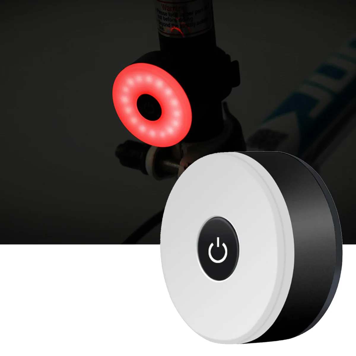 Excellent USB Charging Bicycle Tail Light Waterproof Safety Warning Light Mountain Bike COB LED Tailight 5 Modes Bicycle Rear Lights 1