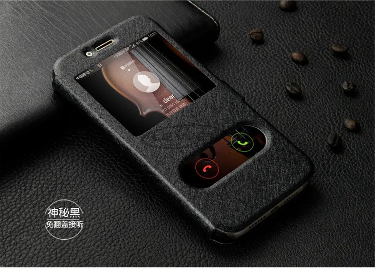 Роскошный умный кожаный чехол для samsung Galaxy S10 E Plus A6 A8S J4 J6 Plus A7 A9 M10 20 A30 A50 - Цвет: Black