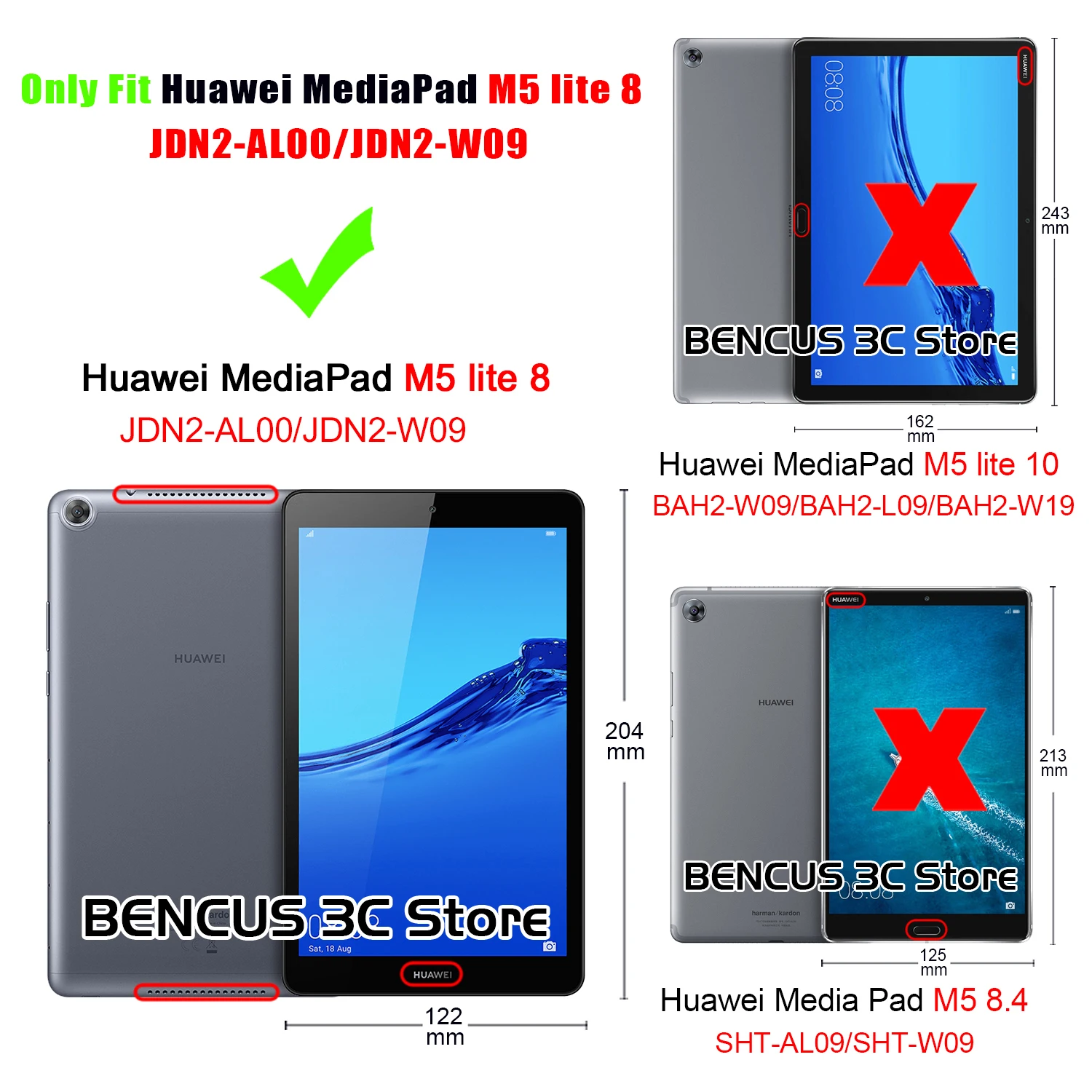 Чехол для huawei Mediapad M5 lite 8,0 JDN2-W09 JDN2-AL00 чехол для планшета huawei Mediapad m5 lite 8 чехол