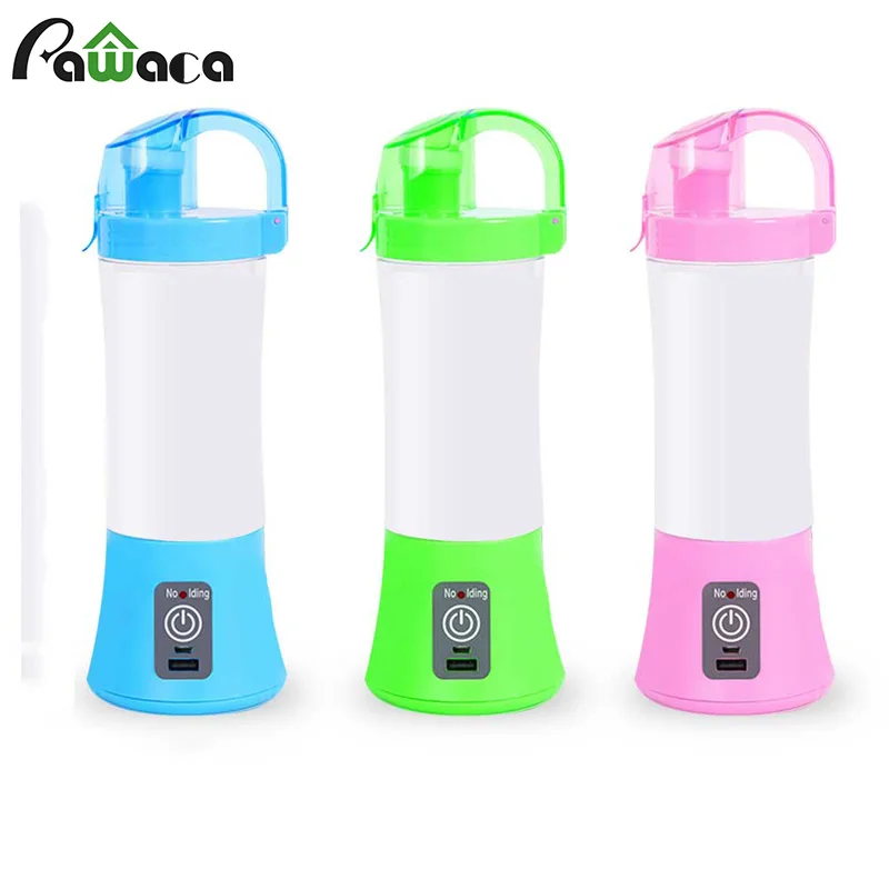 

600ML USB Rechargeable Portable Smoothie Maker Blender Electric Fruit Mixer Juice Extractor Milkshake Maker Travel Sport Bottles