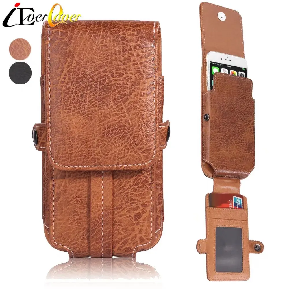 

Premium PU Leather Vertical Belt Clip Loop Holster Pouch Case for Google Pixel 3A XL , Pixel 2 XL Phone Wallet Waist Bag Cover