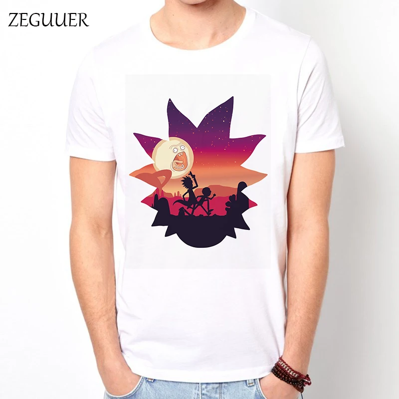

Rick and Morty Run T Shirt Harajuku T Shirt Men Streetwear Funny T Shirts Print Fashion Wind Boyfriend Gift Casual Clothes