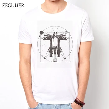 

Big Lebowski T Shirt Funny T Shirts Streetwear T Shirt Men Harajuku Boyfriend Gift Fashion Casual Clothes Print Fashion Cotton