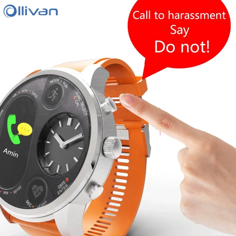 

Ollivan T3 Smart Watch Fitness Tracker Bracelet Sleep Tracker Smart Band Activity Tracker Watchband Sports MX6 Smartwatch