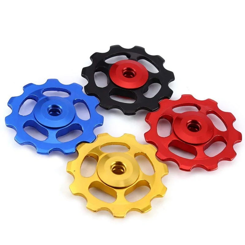 

Bicycle Rear Derailleur Jockey Wheel MTB Mountain Road Bike Install Part Aluminum Alloy 11T Guide Roller Idler Pulley