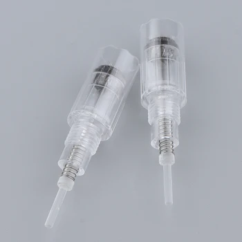 

Pro Disposable Tattoo Needle Cartridges Clear for Skin Care, Painless Nutrition Importing , 3 Styles Optional, Pack of 2Pcs