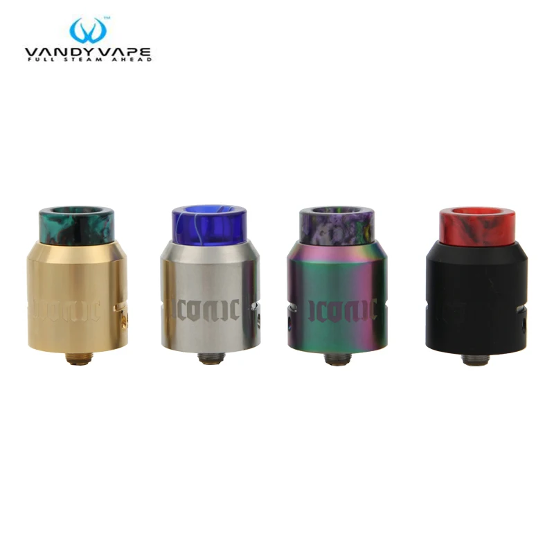 

Original Vandy Vape Iconic RDA Atomizer Side Bottom Airflow Rebuildable Drip Tank For Pulse BF MOD E Cigarette