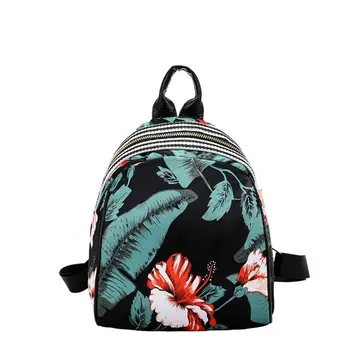 

Women Flower Floral Printing Backpacks Teenager Girls Travel School Bags Style Flowers Cute Backpack