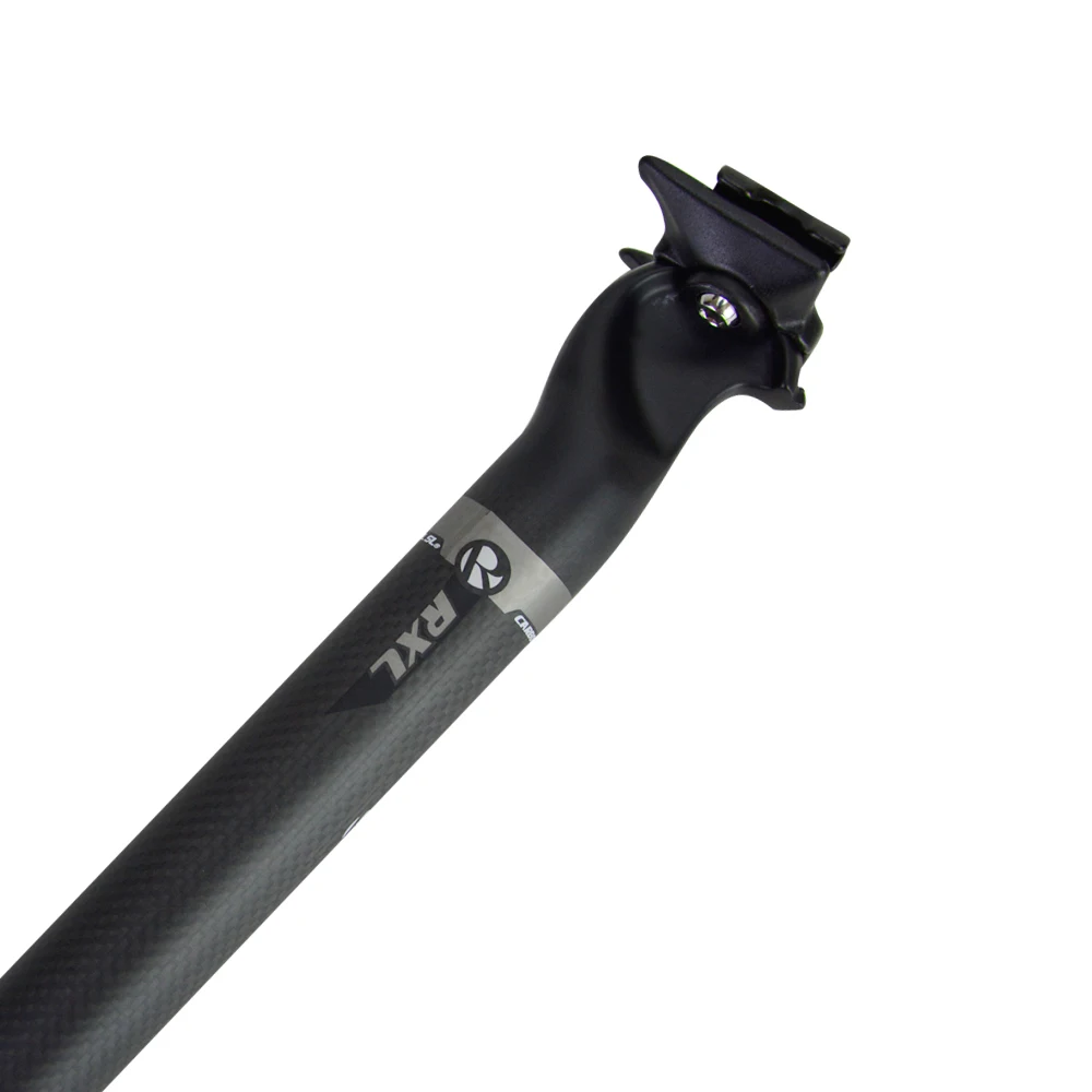 RXL SL Bicycle MTB Seat Post 3k Carbon Seatpost 350400mm Ultralight Matte Black 27.230.831.6mm Carbon Seatposts (6)