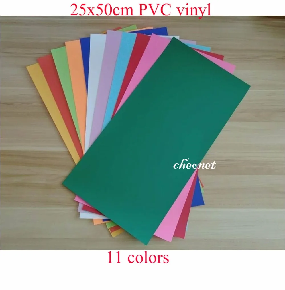 Free Shipping 11 Sheets colors 25X50CM PVC Heat Transfer Vinyl Iron On free-shipping-11-sheets-colors-25x50cm-pvc-heat-transfer-vinyl-iron-on