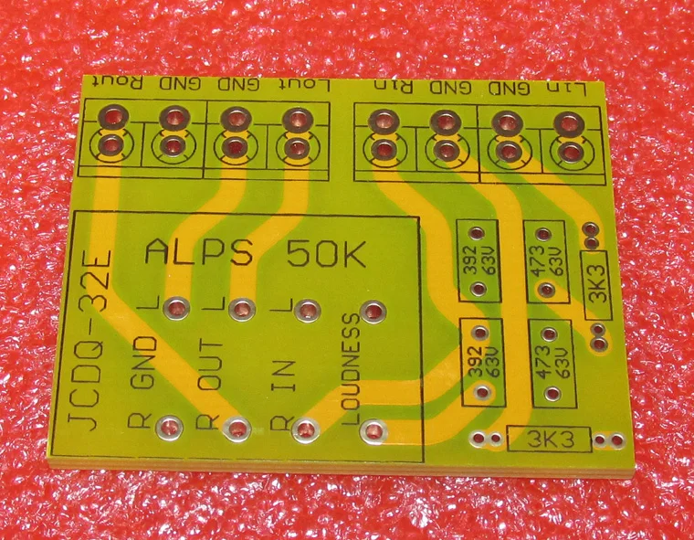 ALPS синяя ракушка 27 типа 50 K RC громкость потенциометра платы JCDQ32E