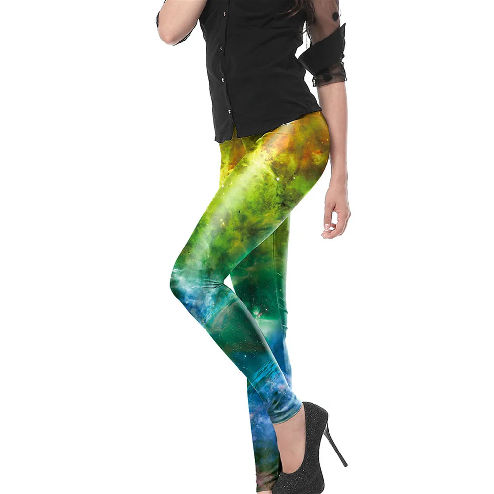 Buy Galaxy 3D Leggings Push Up Fitness Hot Sale Pants