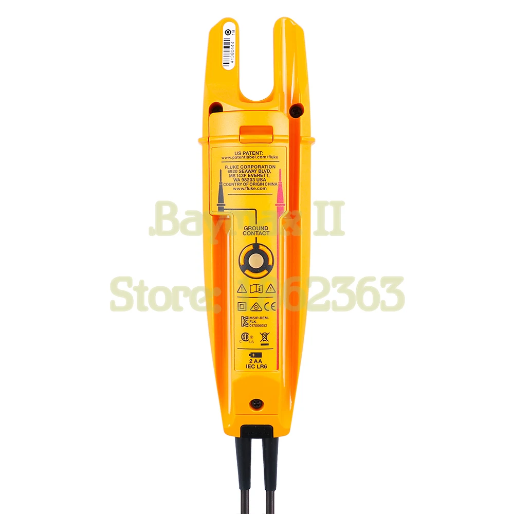 Fluke T6-1000 Бесконтактный AC True RMS напряжение/ток клещи с Гц, тест сопротивления