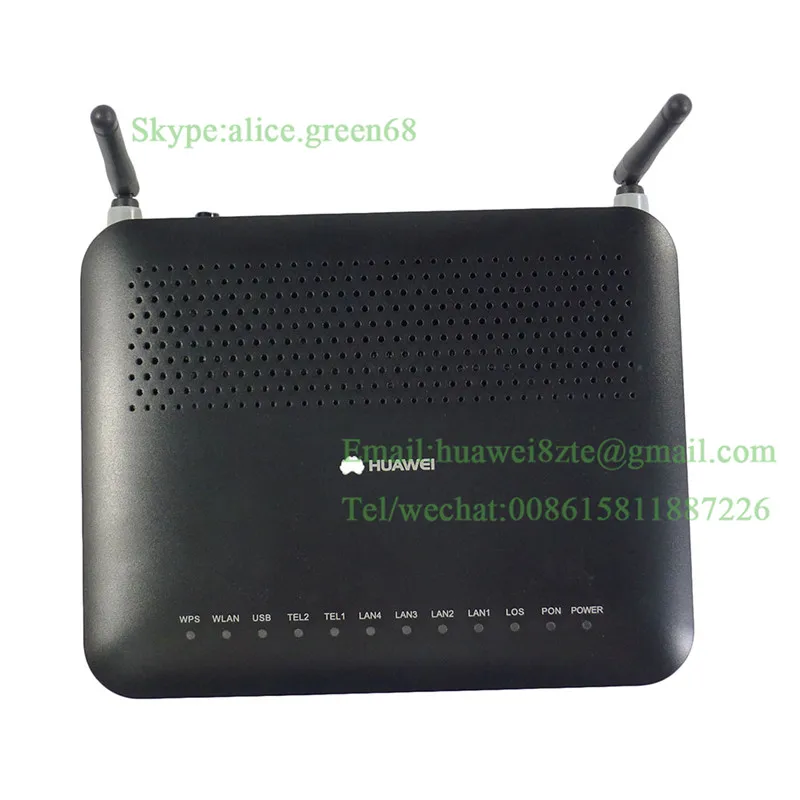 

original Hua wei echolife english setup interface GPON ONU HG8245 4GE Lan ports+2VOIP+WIFI