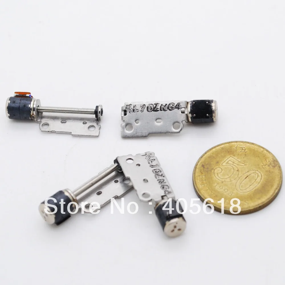 20 шт. 4 провода 2 фазы миниатюрный шаговый двигатель D6mm x H7mm|miniature stepper motor|stepper