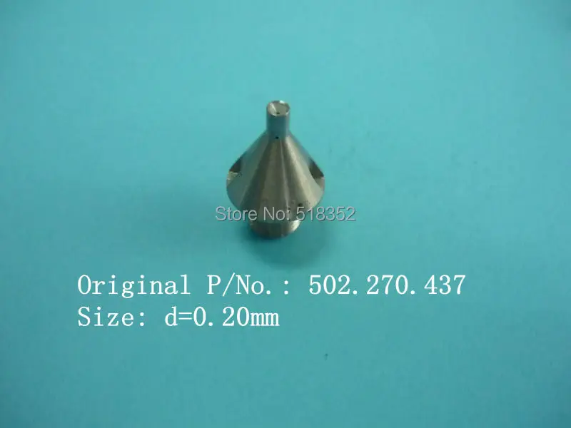 

AGIE 502.270.437Wire Guide+Nut AGIE Diamond Wire Guide Dia.0.205mm for Wire Cut EDM Spare Parts AGIE CF20 Charmilles 24.03.125