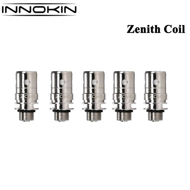 

5Pcs/lot Original Innokin Zenith coil 1.6ohm 0.8ohm 0.5ohm Replacement Evaporator Head Suitable for Innokin Zentih MTL Tank