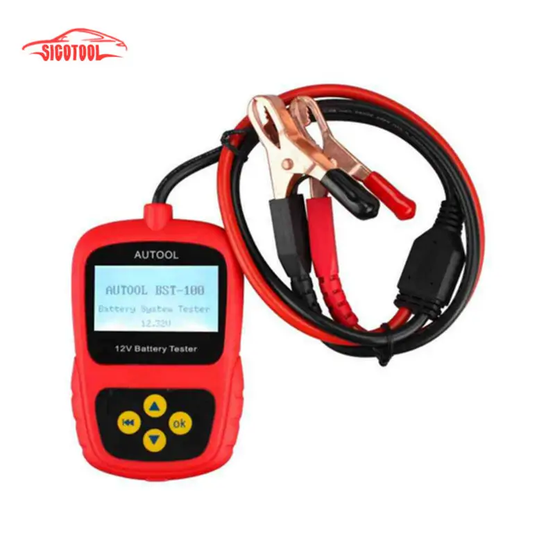 

Super Oringinal AUTOOL BST-100 BST100 Battery Tester with Portable Design Directly Detect Bad Cell Battery Free Shipping