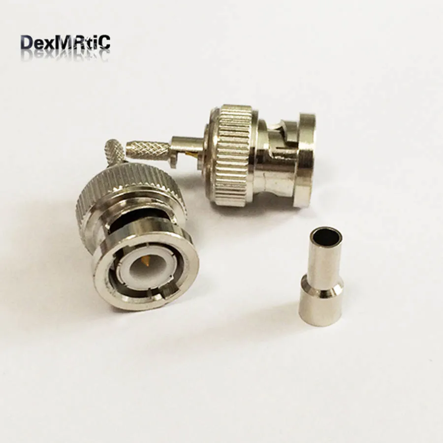 10 шт. обжимные коннекторы для кабелей LMR100 RG316|connector strip|connector femaleconnector ip68 |