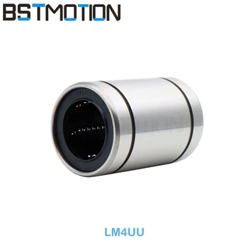 

LM4UU Linear Bushing LM4 Linear Bearings for 4mm CNC Liner Rod Shaft 100pcs/lot