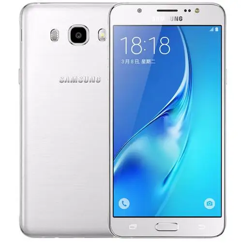 J5108 samsung Galaxy J5() телефон 2 Гб 16 Гб rom 5," дюймовый экран Четырехъядерный Смартфон Snapdragon FDD 4G LTE - Цвет: white