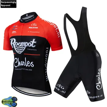 

Men BLACK Roompot Cycling Jersey Orange 2019 MTB 12D Gel Pad Short Outdoor Pro UCI Team Bike Bicycle Clothing Ropa Ciclismo