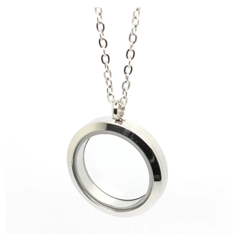 20mm-25mm-30mm-35mm-twist-off-silver-waterproof-locket-316L-stainless-steel-plain-floating-memory-locket (2)