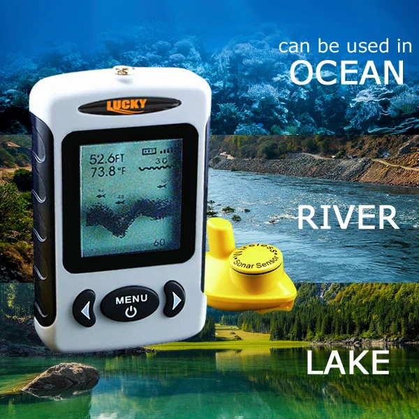 FFW-718 lucky беспроводной эхолот эхолот эхолот для рыбалки fish finder fishfinder эхолоты для рыбалки эхолот беспроводной беспроводной эхолот