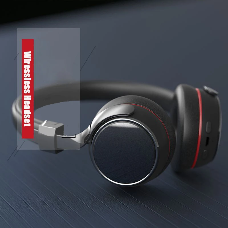 

Led Light Headphone Bluetooth Headset Headphones Bluetooth 4.1 Metal Stereo Wireless Headphones With Mic For iPhone Xiaomi Phone