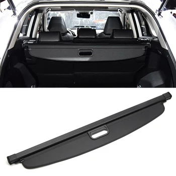 

For Toyota RAV4 (XA50) 2019 2020 Black Rear Retractable Trunk Security Shield Cargo Cover 1Set Car Accessories
