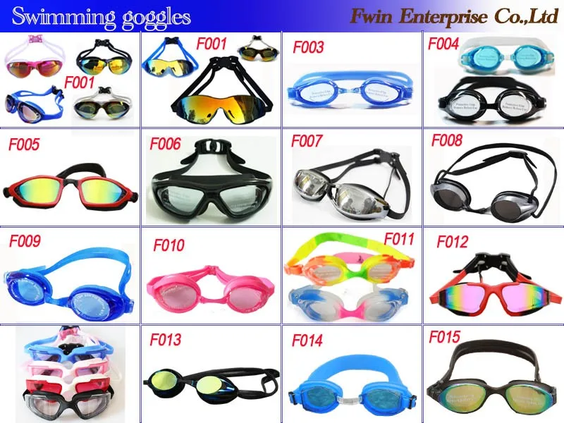 swim goggles catalogue