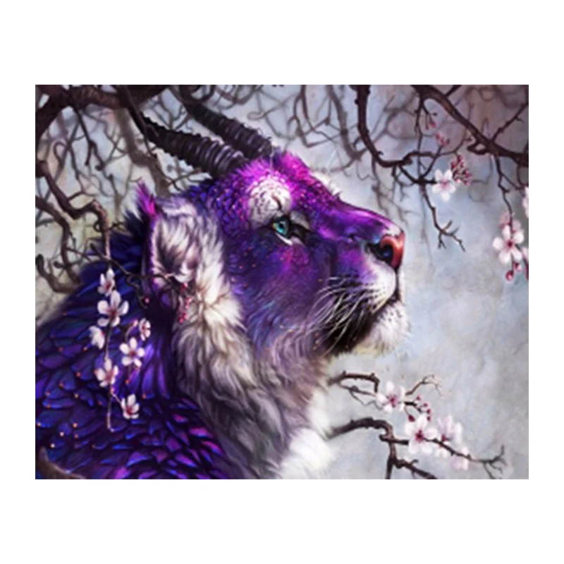 Full,Diamond Embroidery,Animal,Strange,5D,Diamond Painting,Cross Stitch,3D,Diamond Mosaic,Needlework,Crafts,Christmas,Gift 