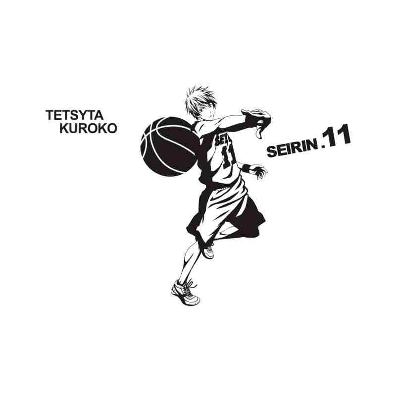 Kuroko No Basket Sticker Anime Cartoon Tetsyta Car Decal Sticker Vinyl Wall Stickers Decor Home Decoration Wall Stickers Aliexpress
