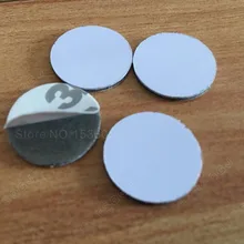RFID бирка рчид жетон ПВХ с 3 м Стикеры RFID анти-металлический лейбл Тэги монеты 13,56 МГц, ISO 15693 с надписью I CODE SLI чип