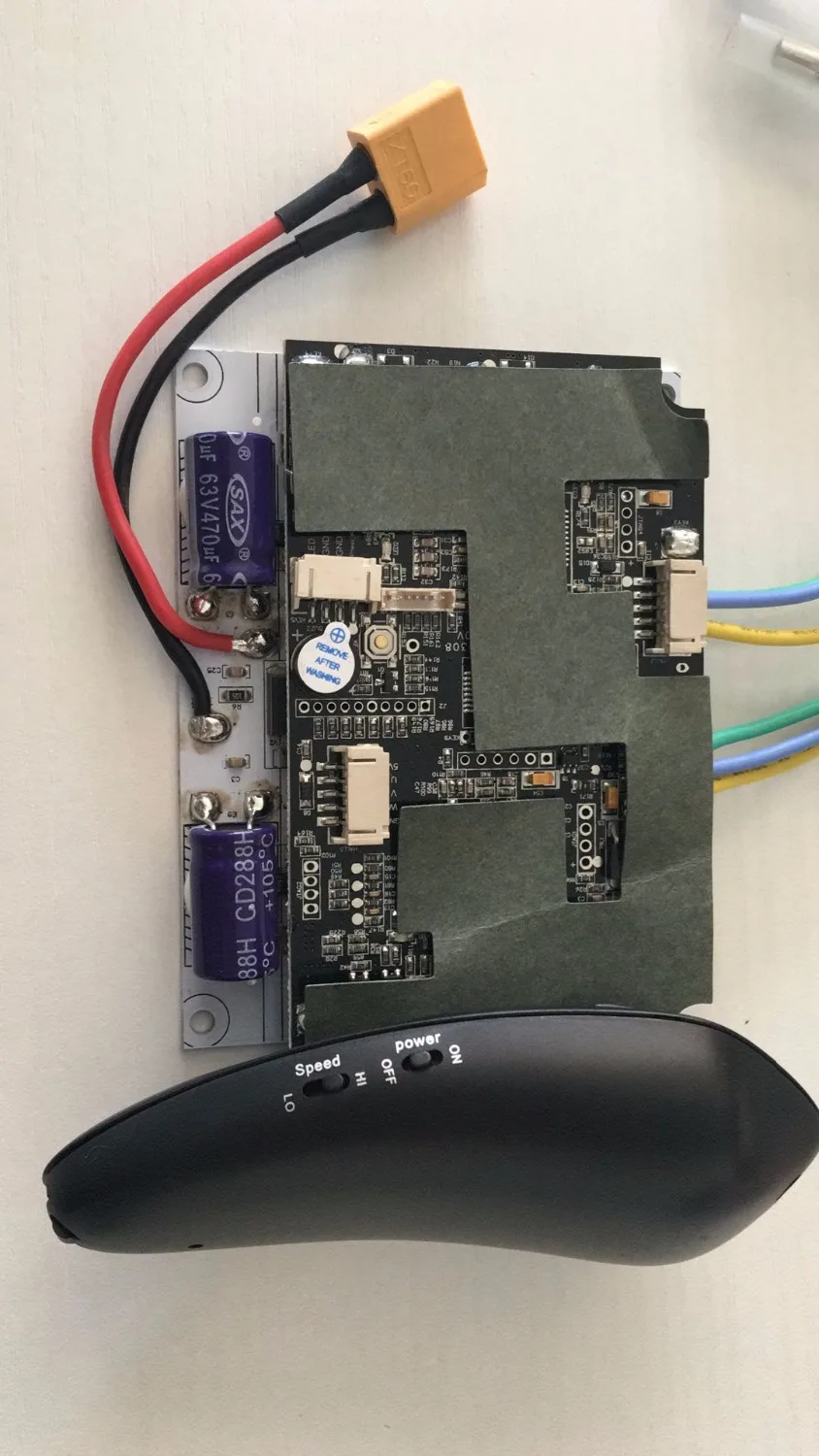 Dual mode drive brushless motor speed controller ESC & wireless 2.4G Transmitter Electric Remote Control Scooter Skateboard DIY