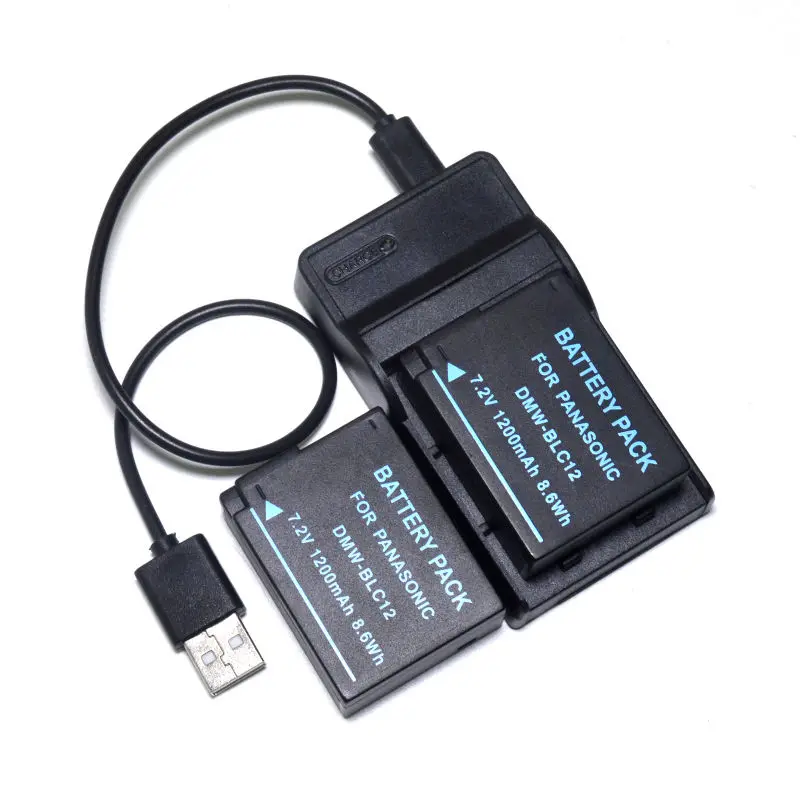 

2PCS BP-51 BP51 Battery + USB Charger For Sigma DP1Q DP2Q DP3Q DP1 DP2 DP3 Quattro Camera