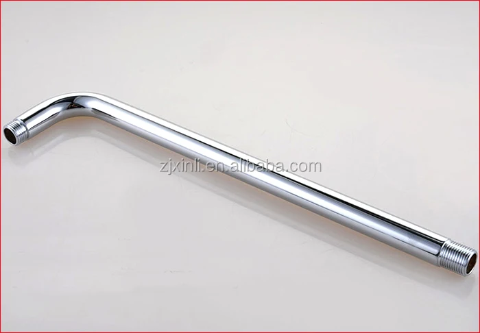 Роскошная настенная l-образная 1/2 нить 33 см до 53 см длина 304 нержавеющая сталь душевые ручки