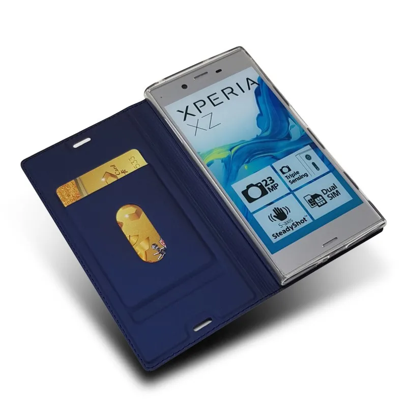 Phone Case For Sony Xperia XZ F8331 F8332 Leather Wallet Purse Flip Case Accessory Soft Shell Coque Etui Capinha Carcasa Hoesje (13)