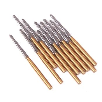 

10 Pcs/lot Dental Trimming Finishing Carbide Bur Endodontic Drill For High Speed Handpiece Bit FG 25mm Oral Care Tool