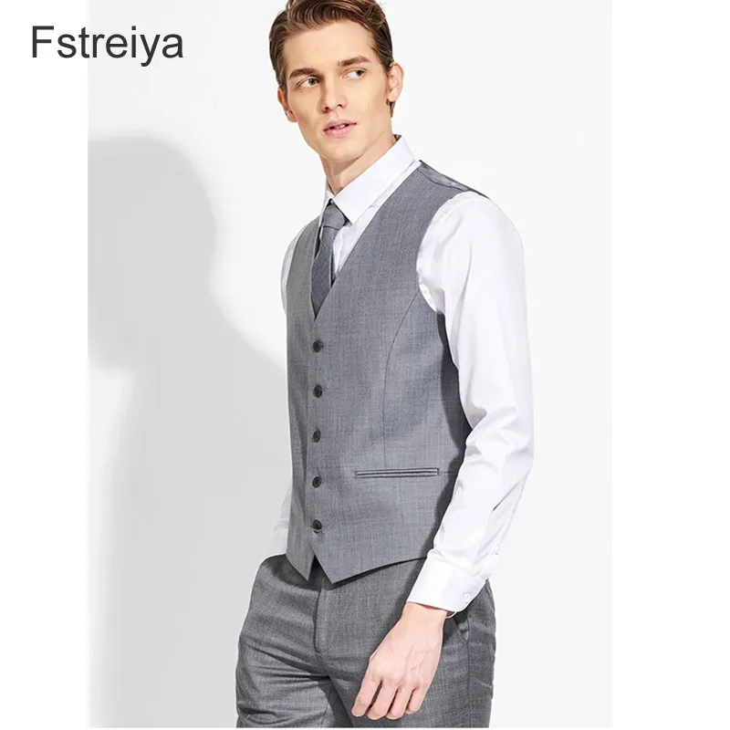 Costume homme men wool suit in men's suits with pants 3 piece set custom made mariage wedding suits plus size latest coat design