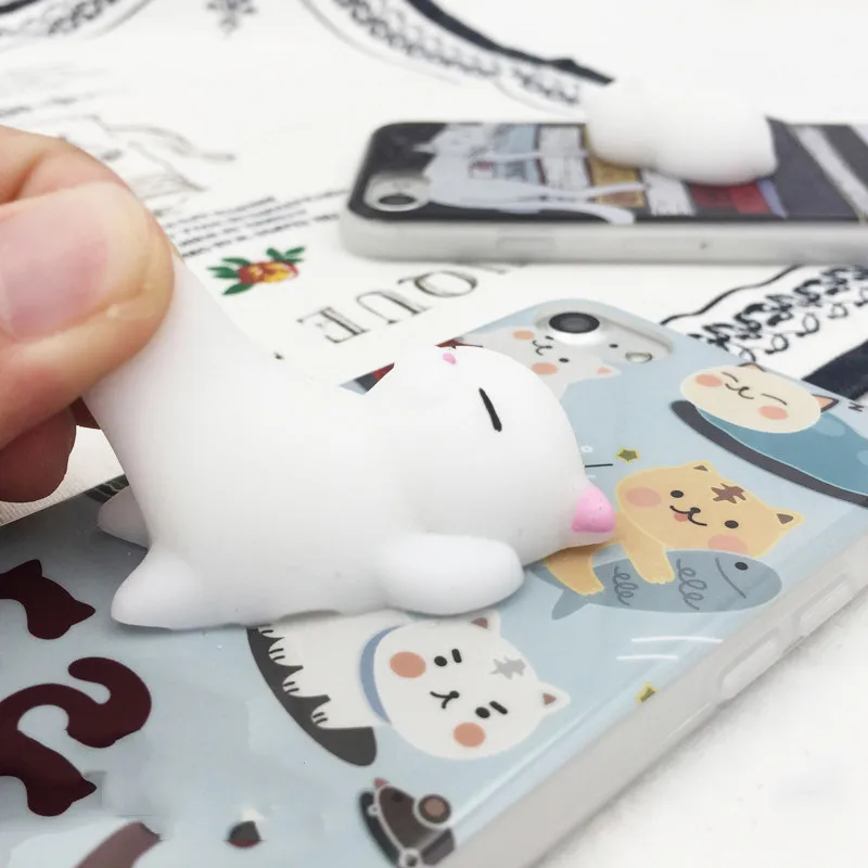 Special Offer! Squishy Lazy Cat Case for iPhone