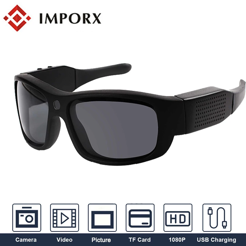 

2018 NEW Sunglasses Mini Camera HD 1080P Mini DV Camcorder DVR Video Camera For Outdoor Action Sport Bicycle Video Camera