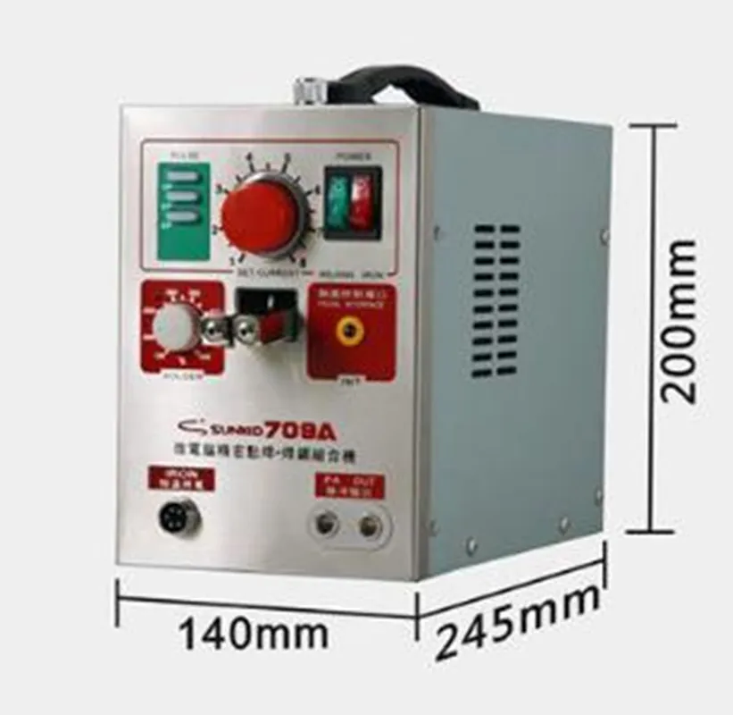 709 A New Mobile Phone Notebook Battery Micro Pulse Spot Welder Welding