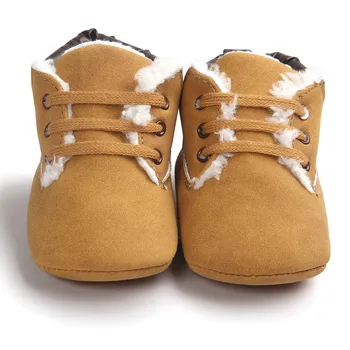 

2019 Spring / Autumn Infant Baby Boy Soft Sole PU Leather First Walkers Shoes