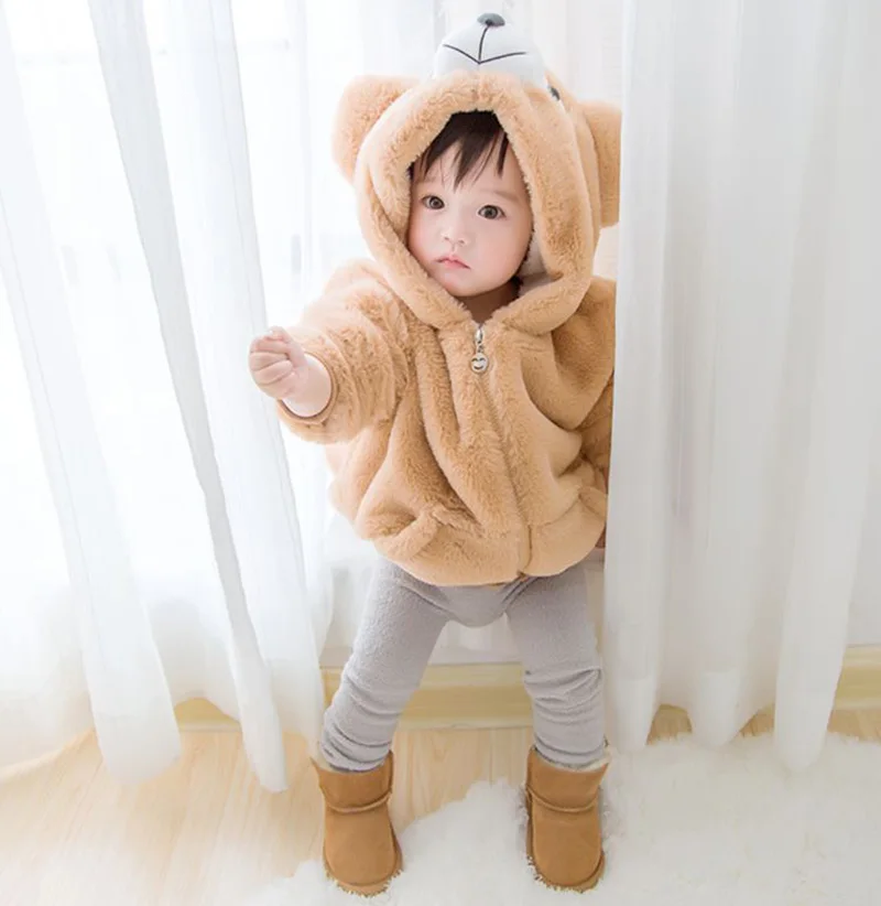 Winter warm baby hooded jackets for boys girls cotton jackets newborns baby coats infant clothes kids outwear (16)