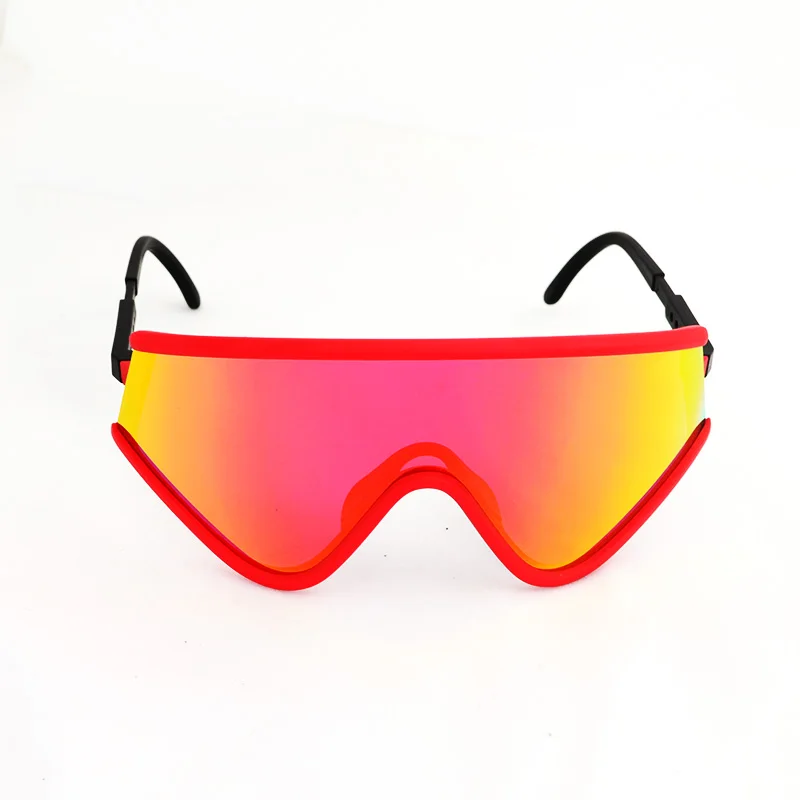 Винтажные дизайнерские очки с зеркальным покрытием для езды на велосипеде, спортивные солнцезащитные очки для мужчин и женщин от 1980