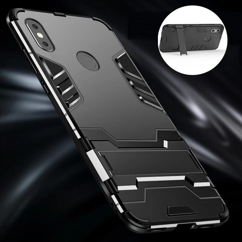 Чехол подставка для Xiaomi Mi 8 9 6 6X 5X A1 A2 Lite противоударный защитный чехол SE Mix 2 2S Max 3 Note