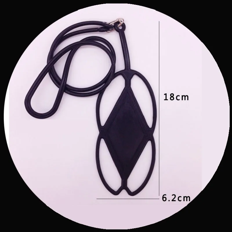 

1pcs Colorful Silicone Lanyard Cell Phone Case Cover Holder Sling Necklace Wrist Strap for huawei p8 lite for Samsung S7 edge