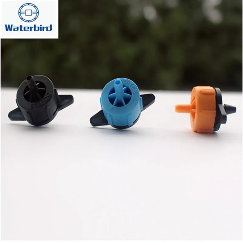 50pcs/pack 2LPH 4LPH 8LPH PC Dripper Pressure Compensating Dripper Drip